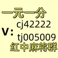 【精悍】想玩1元1分红中麻将群