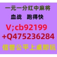 五湖四海广东红中麻将一元一分跑得快一元一分上桌就开始