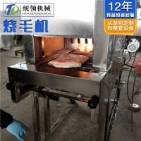 肉类烧毛机生产厂家   网带式烧毛机 液化气猪头烧毛机