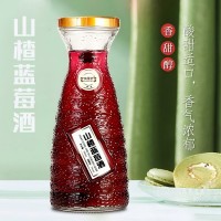 山楂蓝莓酒oem贴牌露酒产品定制代加工厂家山东庆葆堂