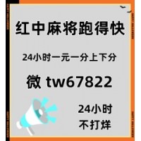 24小时在线一元一分红中麻将跑得快群哪里找